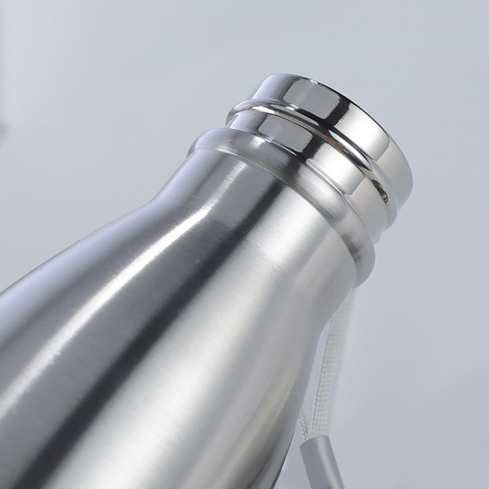 1000ml Stainless Steel Bottle Waterbottle Portable Large-capacity Outdoor