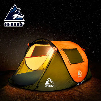 2-3 Person Fully Automatic Pop Up Car Self Driving Hiking Travel Camping Tent