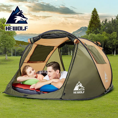 2-3 Person Fully Automatic Pop Up Car Self Driving Hiking Travel Camping Tent