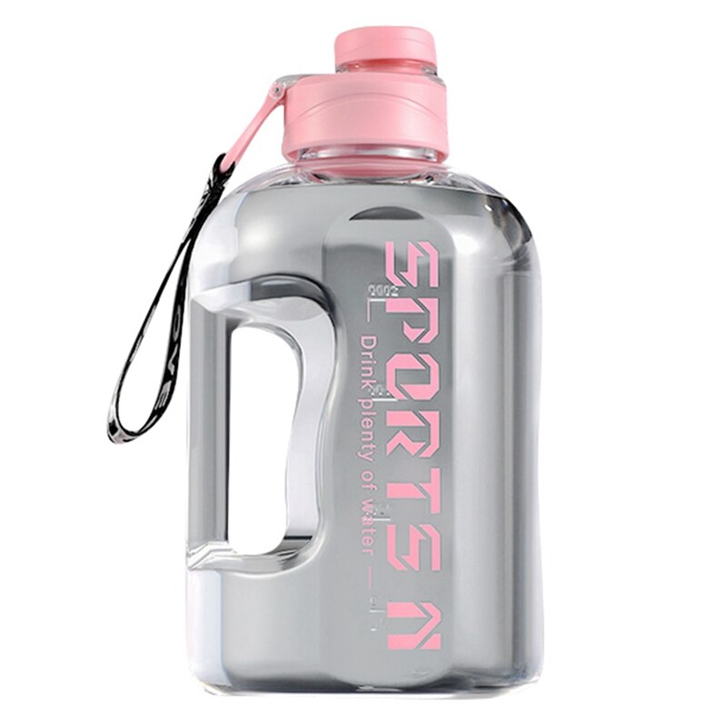 2.7L/1.7L Accurate Calibration Water Bottle for Hiking Fitness Camping