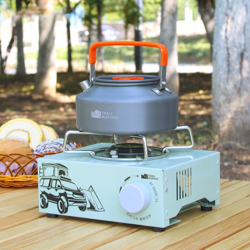 2100W Mini Cassette Stove Outdoor Portable Gas Stove Field Camping