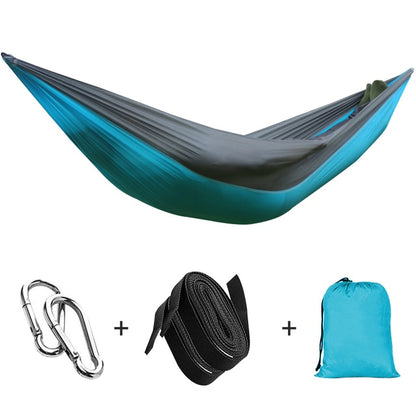 220x100cm Parachute Hammock 1 Person Portable Army Survival 210T Nylon Hammock