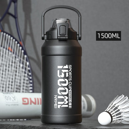 2L Water bottle Thermos Bottle with Removable Straw,