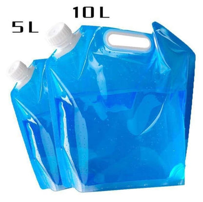 5L/10L Outdoor Camping Water Bag Foldable Water Container Water