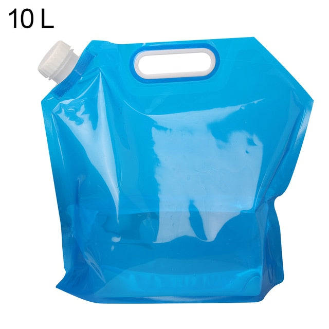 5L/10L Outdoor Camping Water Bag Foldable Water Container Water