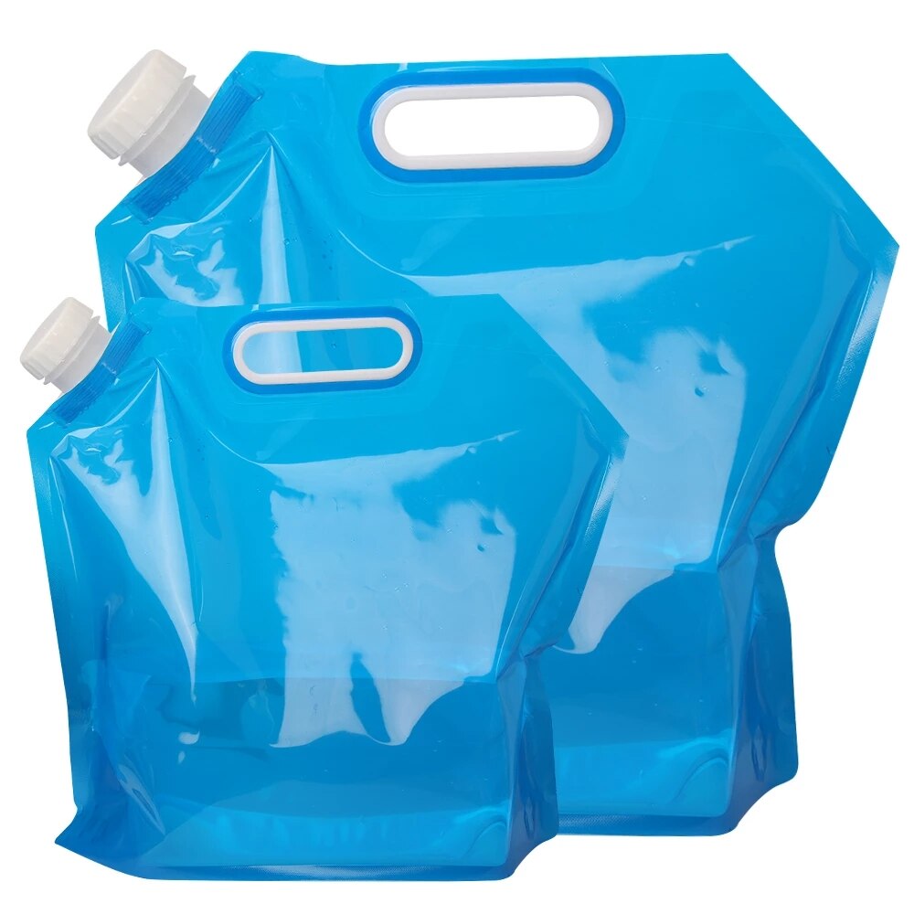 5L/10L Outdoor Camping Water Bag Foldable Water Container Water