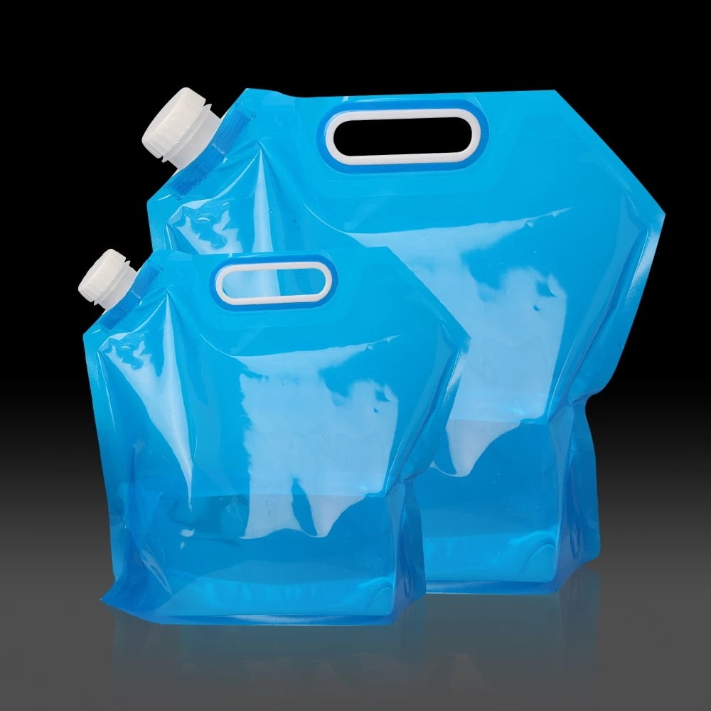 5L/10L Outdoor Camping Water Bag Foldable Water Container Water