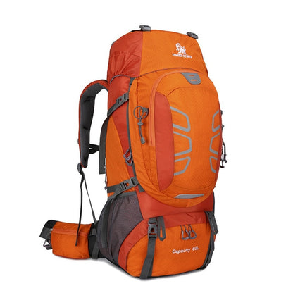 60L Waterproof Climbing Hiking Outdoor Backpack Women&Men Bag