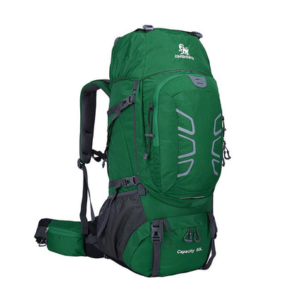 60L Waterproof Climbing Hiking Outdoor Backpack Women&Men Bag