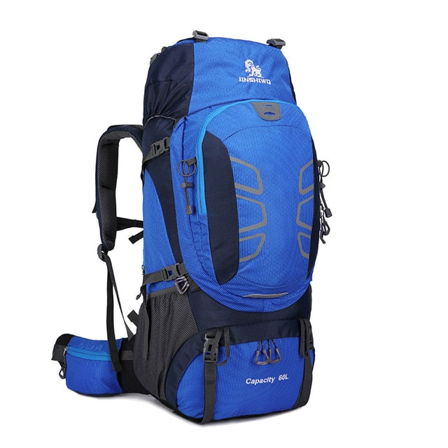 60L Waterproof Climbing Hiking Outdoor Backpack Women&Men Bag