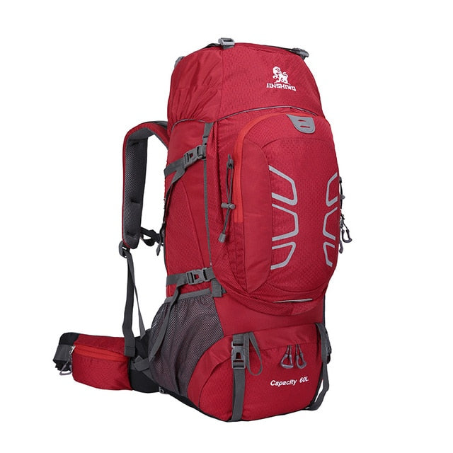 60L Waterproof Climbing Hiking Outdoor Backpack Women&Men Bag