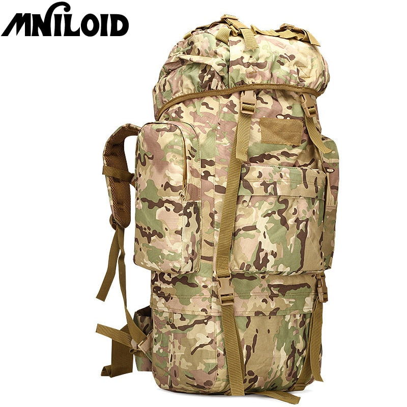 800D Big Capacity Military Tactical Backpack Hiking Mountaineering Camping Bags