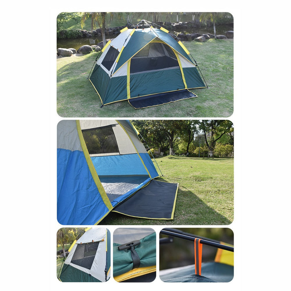 2-3 Person Camping Tent Easy Instant Setup Protable  Travelling Hiking Outdoor