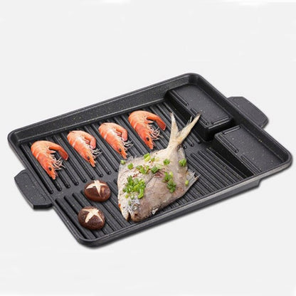 BBQ Grill Pan Portable Household Camping Picnicking Outdoor