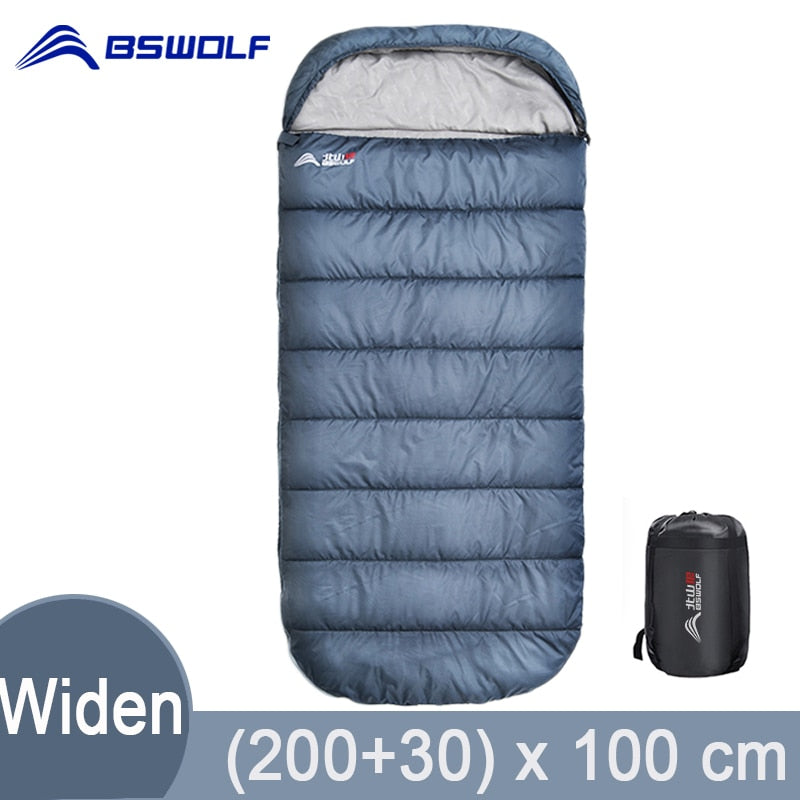 Large Camping Sleeping bag lightweight 3 season