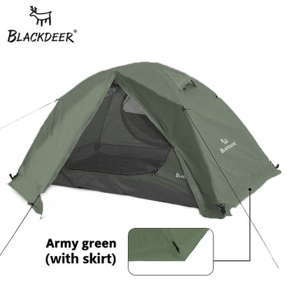 2-3 People Backpacking Tent Outdoor Camping 4 Season