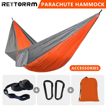 Camping Hammock For Single 220x100cm Outdoor Hunting Survival Portable Garden