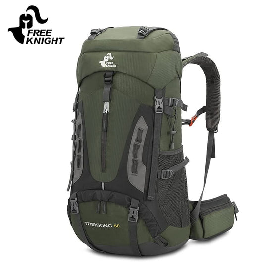 FREE KNIGHT 60L Outdoor Backpack Bags Waterproof Mountaineering Hiking