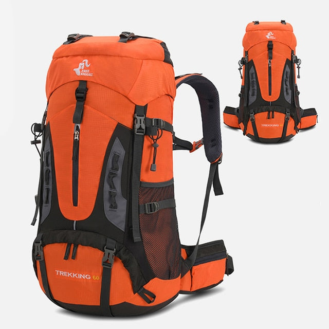 FREE KNIGHT 60L Outdoor Backpack Bags Waterproof Mountaineering Hiking