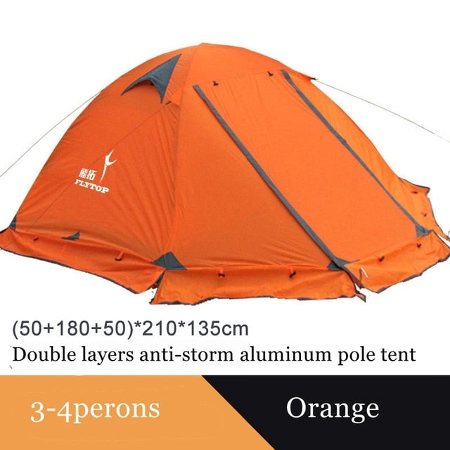 2-3Persons 4Seasons Skirt Tent Camping Outdoor