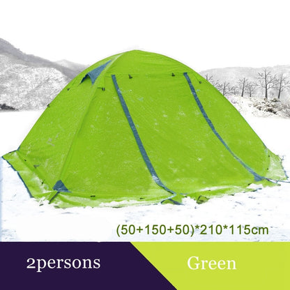 2-3Persons 4Seasons Skirt Tent Camping Outdoor