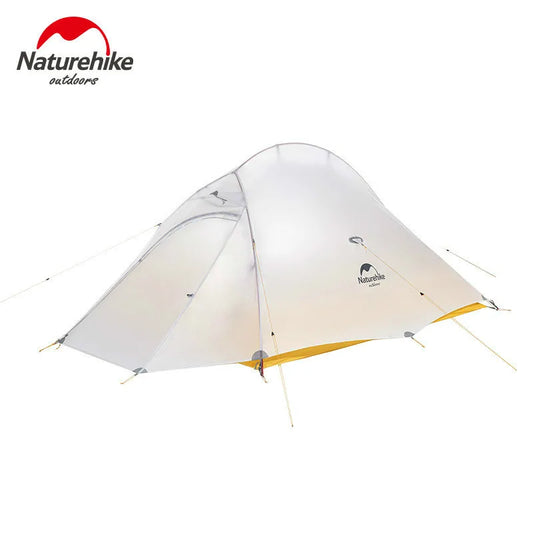 Naturehike New Upgrade Cloud UP 2 Ultralight Tent 10D Nylon Silicone Portable Self Standing Outdoor Camping Tents With  Free Mat