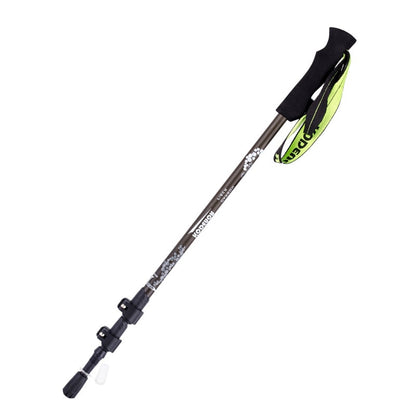 Hiking Trekking Pole Retractable Defense Cane Telescopic Baton Walking Climbing Stick Camping Equipment Outdoor 1 PCS