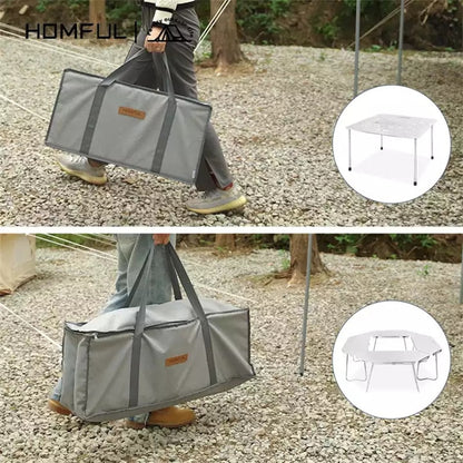 Homful New Arrival Outdoor Ultra Light Aluminum Alloy Folding Picnic Equipment