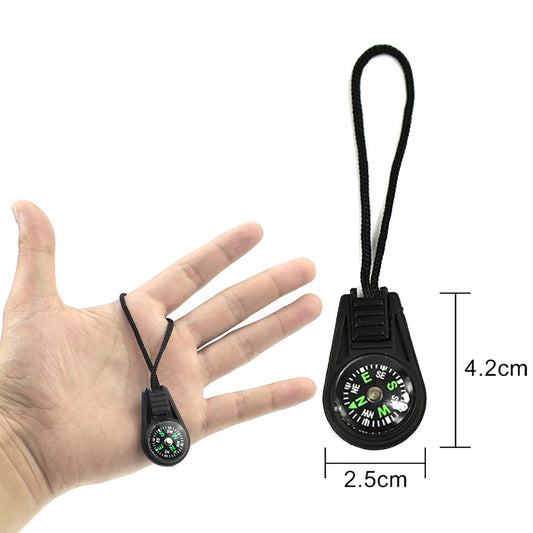 Hiking Pocket Compass Pendant Portable Navigation Climing Riding