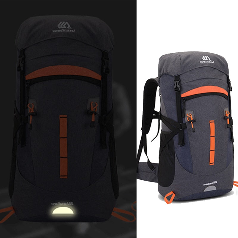 Mountaineering Bag Male 50L Waterproof and Breathable Outdoor Backpack