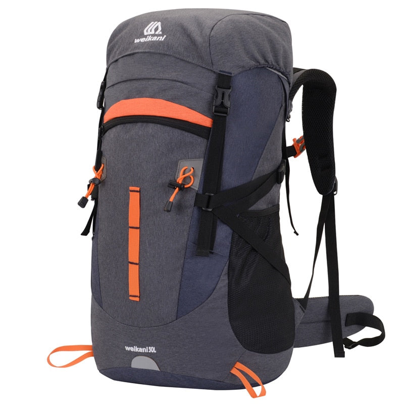 Mountaineering Bag Male 50L Waterproof and Breathable Outdoor Backpack