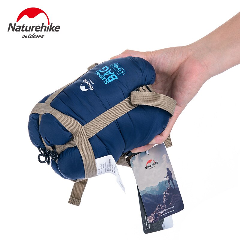 Portable Splicing Envelope Mini Sleeping Bag Cotton Spring Autumn Outdoor Hiking