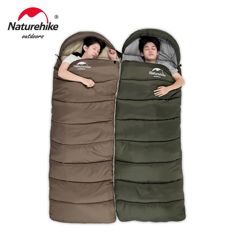 Sleeping Bag Warmth Double Person Sleeping Bag Spliceable Camping