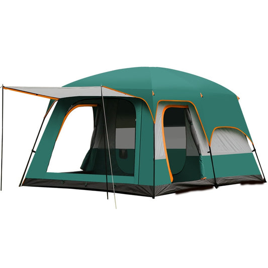 Outdoor Big Space Camping Outing Two Bedroom tent 8-10 Person