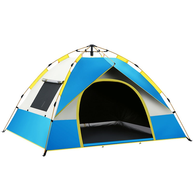 Outdoor Camping 2-3-4 People Fully Automatic Tent Quick Open Waterproof