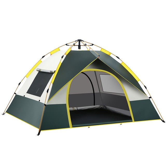 Outdoor Camping 2-3-4 People Fully Automatic Tent Quick Open Waterproof