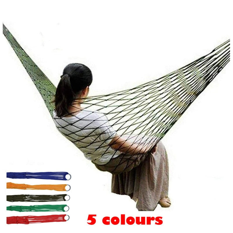 Outdoor Camping Picnic Summer Camp Courtyard Rest Portable Large Hammock