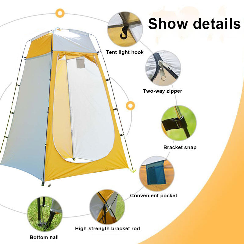 Outdoor Camping Tent Portable Shower Bath Changing Fitting Room