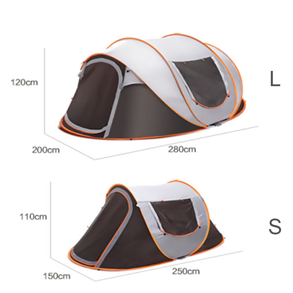 Outdoor Large Camping Tent Full-Automatic Instant Multi-Functional