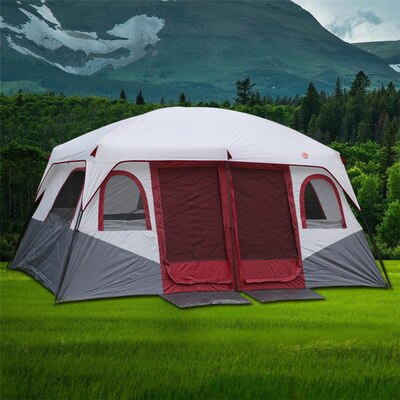 Outdoor luxury tents 6-12 people increase height and rainstorm-proof