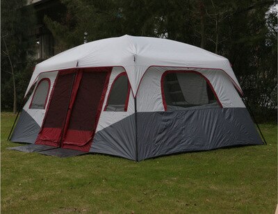 Outdoor luxury tents 6-12 people increase height and rainstorm-proof