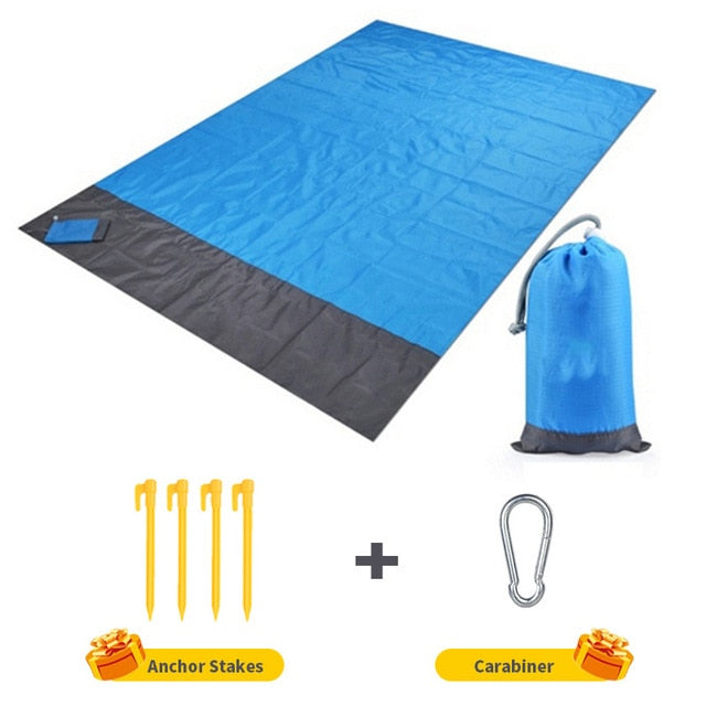 Sand Free Blanket Camping Outdoor Picnic Tent Folding Cover Bedding