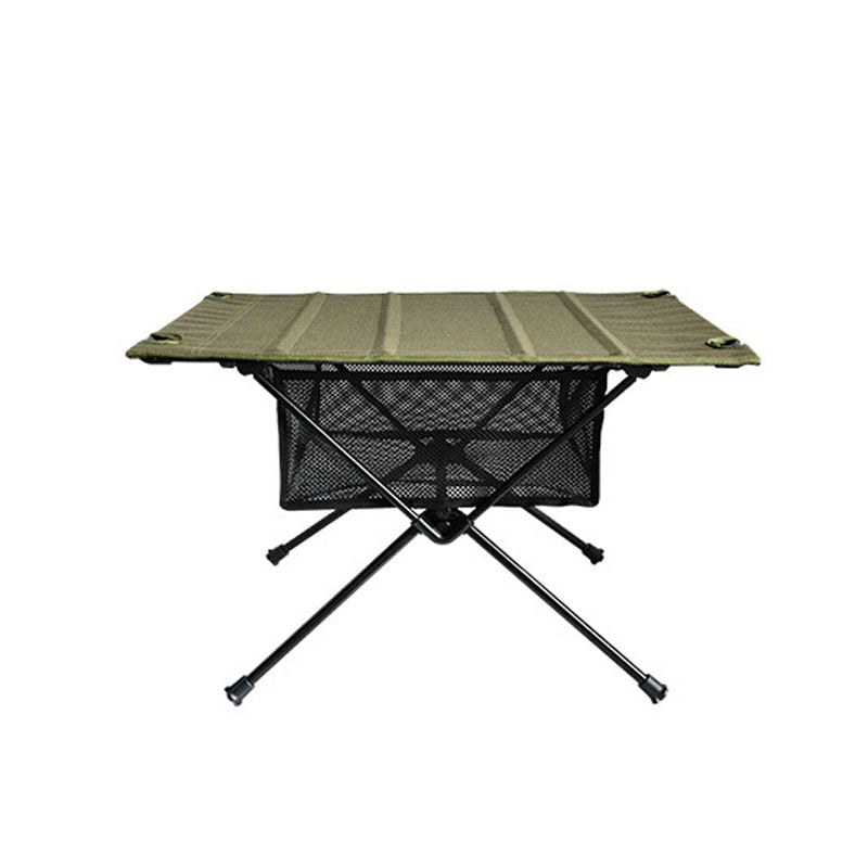 Portable Folding Table Storage Net Bag Mesh Outdoor