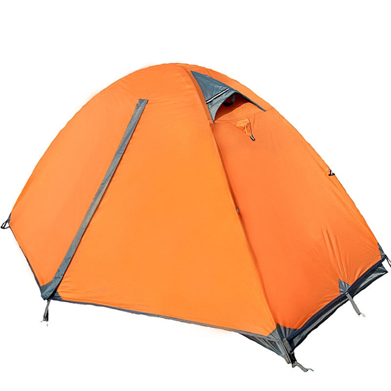 Camping Tent 2 Persons  Waterproof Aluminum Pole 3 Season Camping Tent