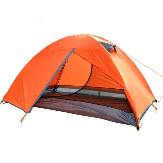 Camping Tent 2 Persons  Waterproof Aluminum Pole 3 Season Camping Tent