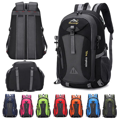 2024 NEW Unisex Hiking Travel Backpack Schoolbag Men Outdoor Cycling Backpack Large Capacity Sports Hiking Bag For Women