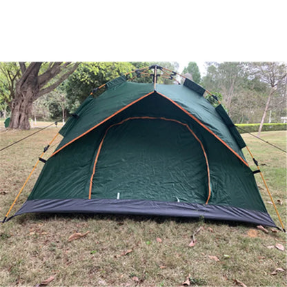 Portable Camping Automatic Tent One Touch Camping Tent Waterproof Roof Top Tents Double Door Outdoor Fishing Nature Hiking