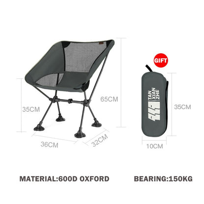 Folding Chairs Camping Portable Moon Chair Super Light Leisure Lounge Chair