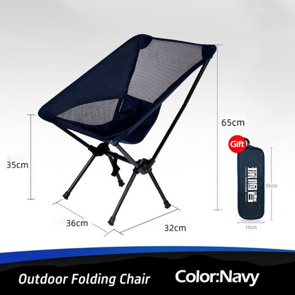 Chair Oxford Cloth Folding Lengthen Seat for Fishing BBQ Picnic Beach Ultralight Chair