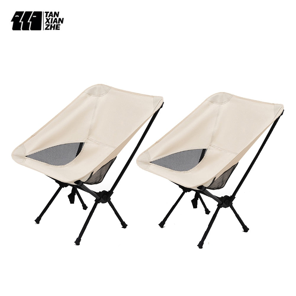 Chair Oxford Cloth Folding Lengthen Seat for Fishing BBQ Picnic Beach Ultralight Chairs